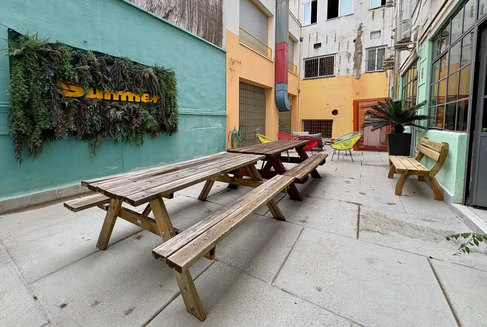 Terraza de Oficina de alquiler en Madrid con Aire acondicionado, Calefacción y Amueblado
