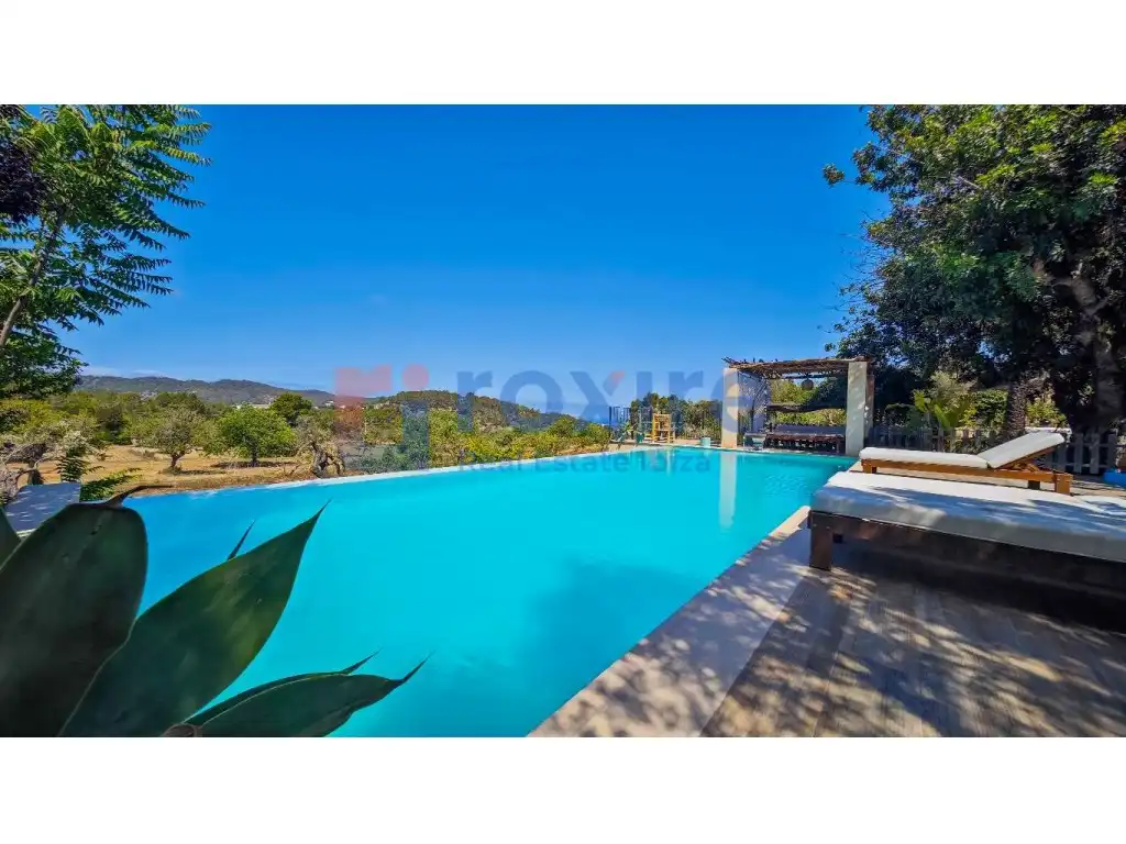 Exterior view of Country homes for rent in Sant Josep de sa Talaia  with Air Conditioner, Private garden and Terrace