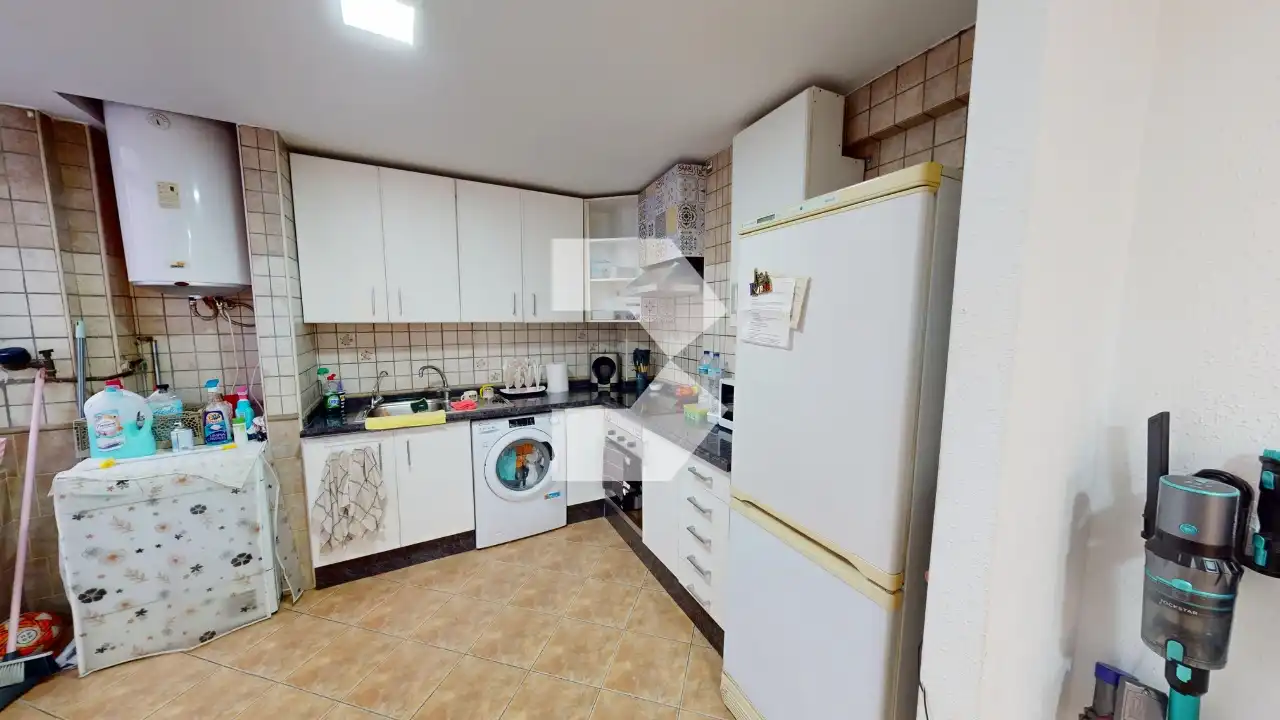 Kitchen of Flat for sale in Alicante / Alacant  with Air Conditioner, Parquet flooring and Terrace
