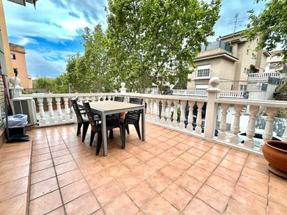 Terrace of Single-family semi-detached for sale in Santa Coloma de Gramenet  with Air Conditioner, Heating and Terrace