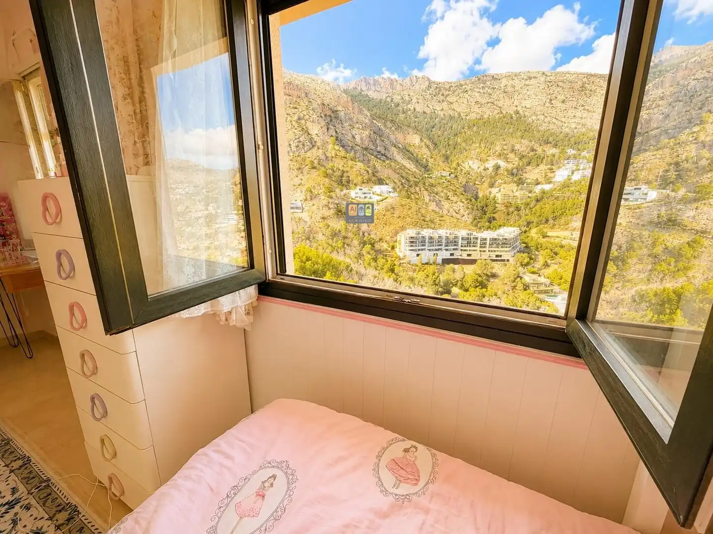 Dormitori de Apartament en venda en Altea amb Aire condicionat, Calefacció i Jardí privat