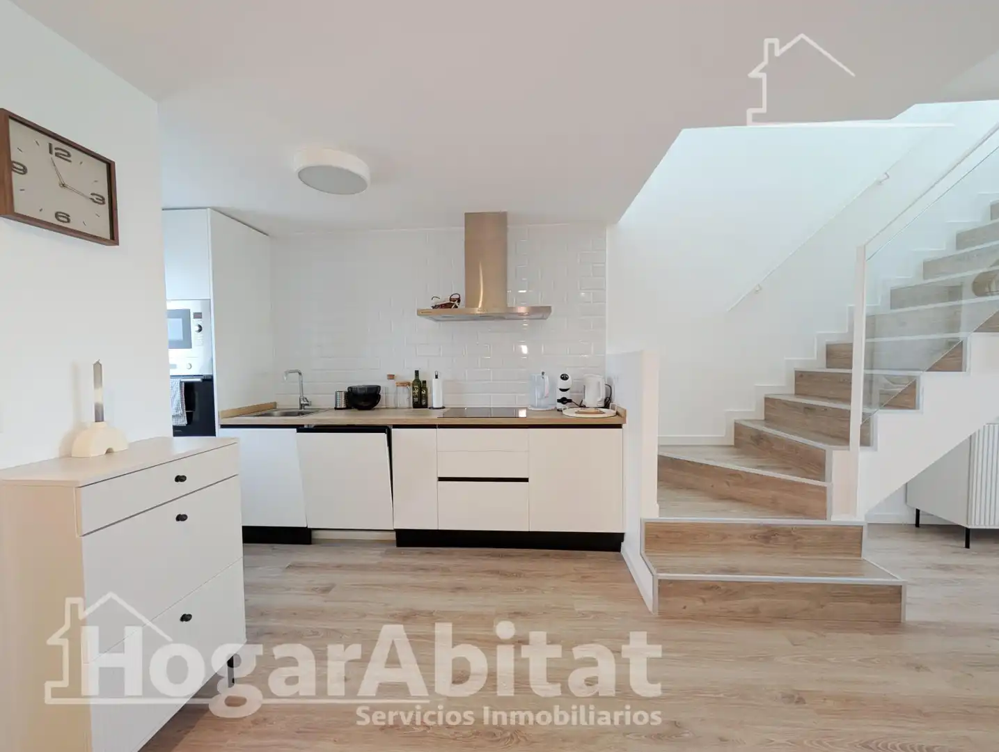 Cocina de Ático en venta en Santa Pola con Aire acondicionado, Parquet y Terraza