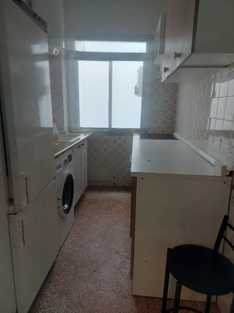 Kitchen of Flat for rent in Toledo  with Heating, Furnished and Washing machine