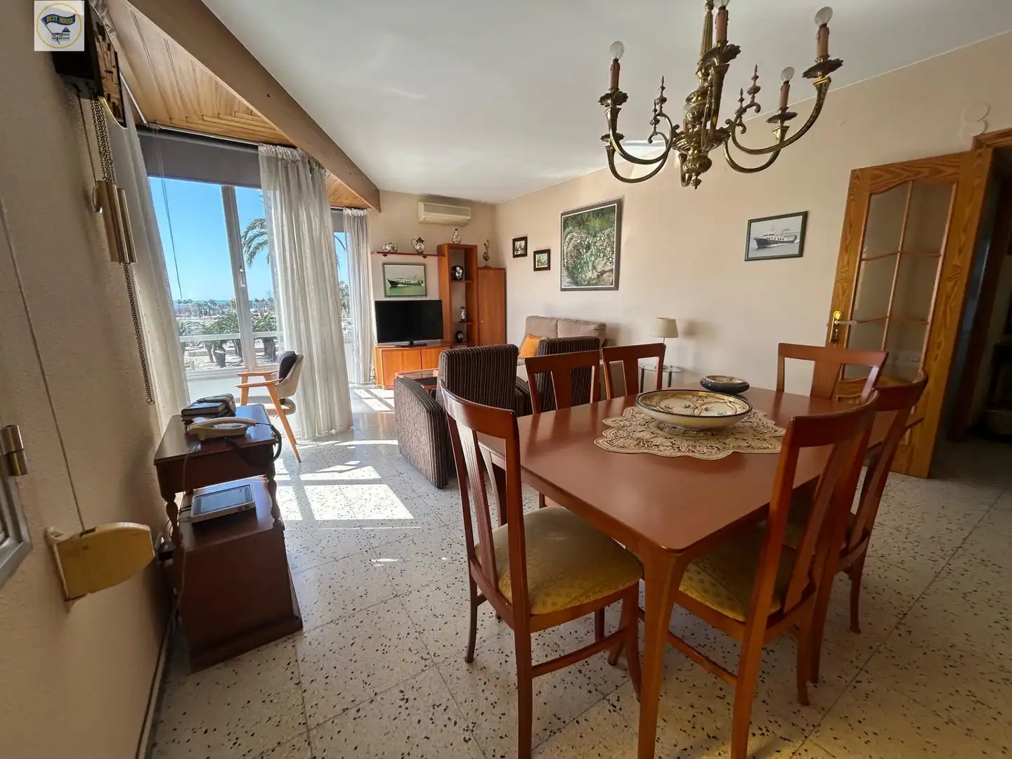 Dining room of Flat for sale in La Ràpita  with Heating, Terrace and Balcony