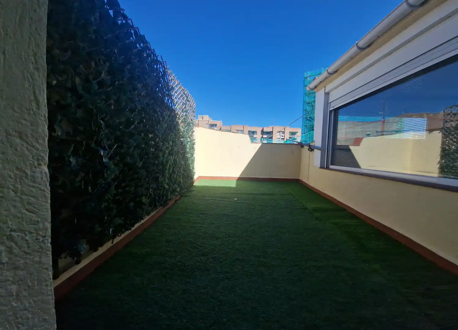 Terrace of Attic for rent in  Madrid Capital  with Air Conditioner and Heating