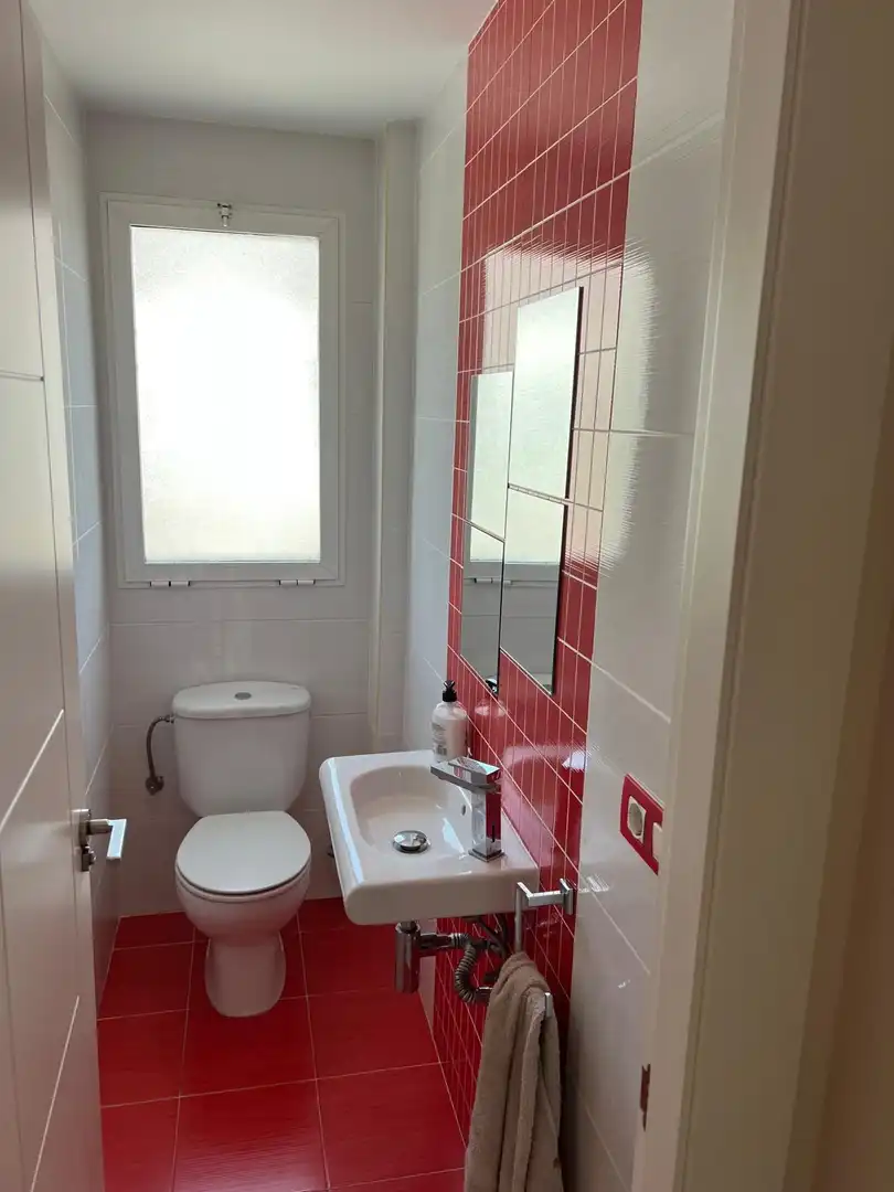 Baño de Casa adosada en venta en Massamagrell con Aire acondicionado, Calefacción y Terraza
