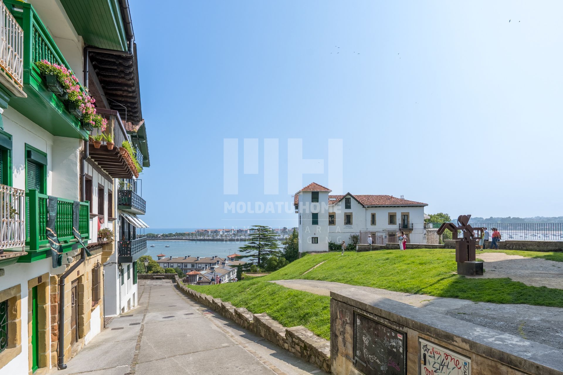 Exterior view of Flat for sale in Hondarribia  with Heating, Terrace and Furnished