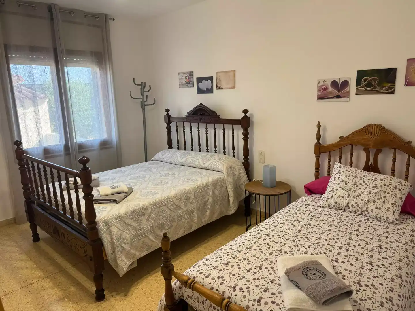 Bedroom of Houses for rent in Borrassà  with Air Conditioner, Heating and Terrace