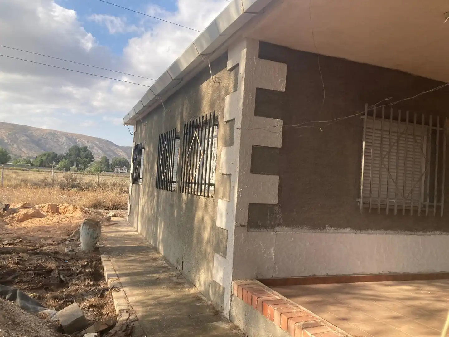 Vista exterior de Casa o chalet en venta en Villena con Jardín privado