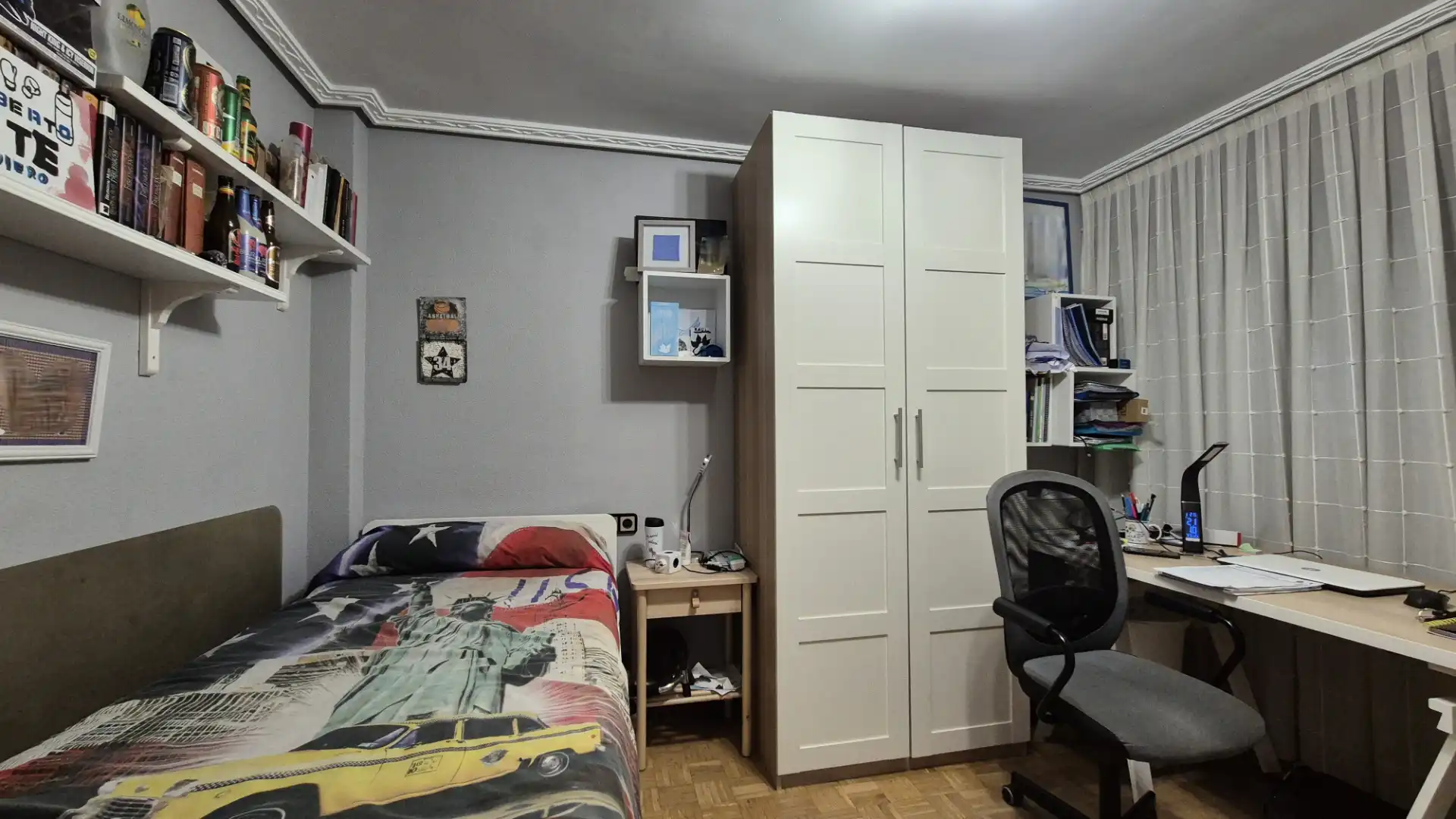Schlafzimmer von Wohnung zum Verkauf in Palencia mit Balkon