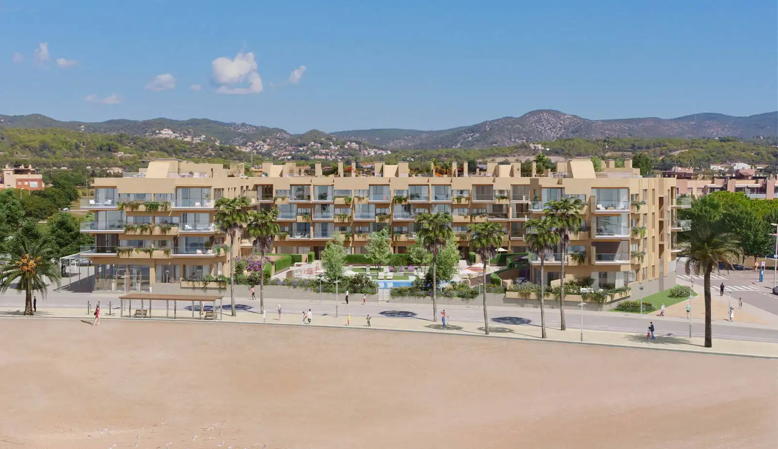 Apartament amb terrassa en venda a Les Salines - Pla de Sant Pere, imagen 2