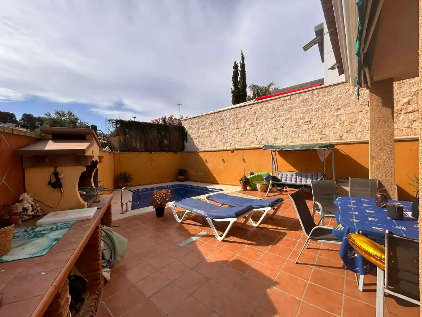 Terraza de Casa o chalet en venta en Málaga con Aire acondicionado, Calefacción y Parquet