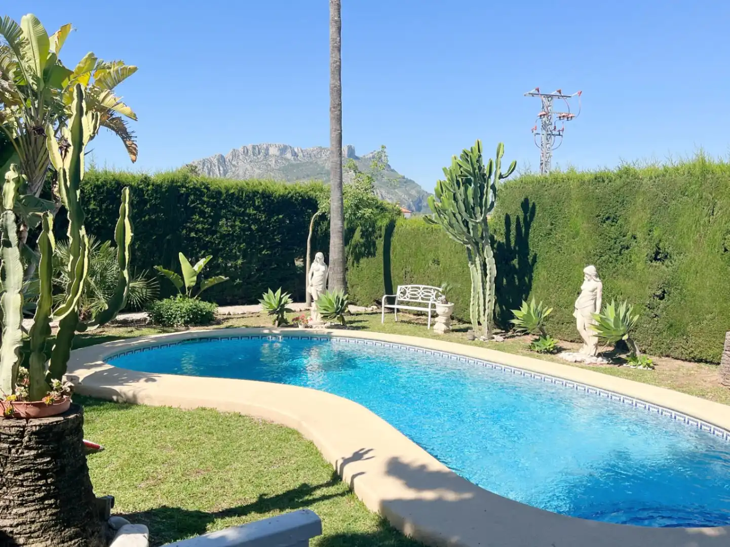 Swimming pool of Houses for sale in Els Poblets  with Heating, Terrace and Storage room