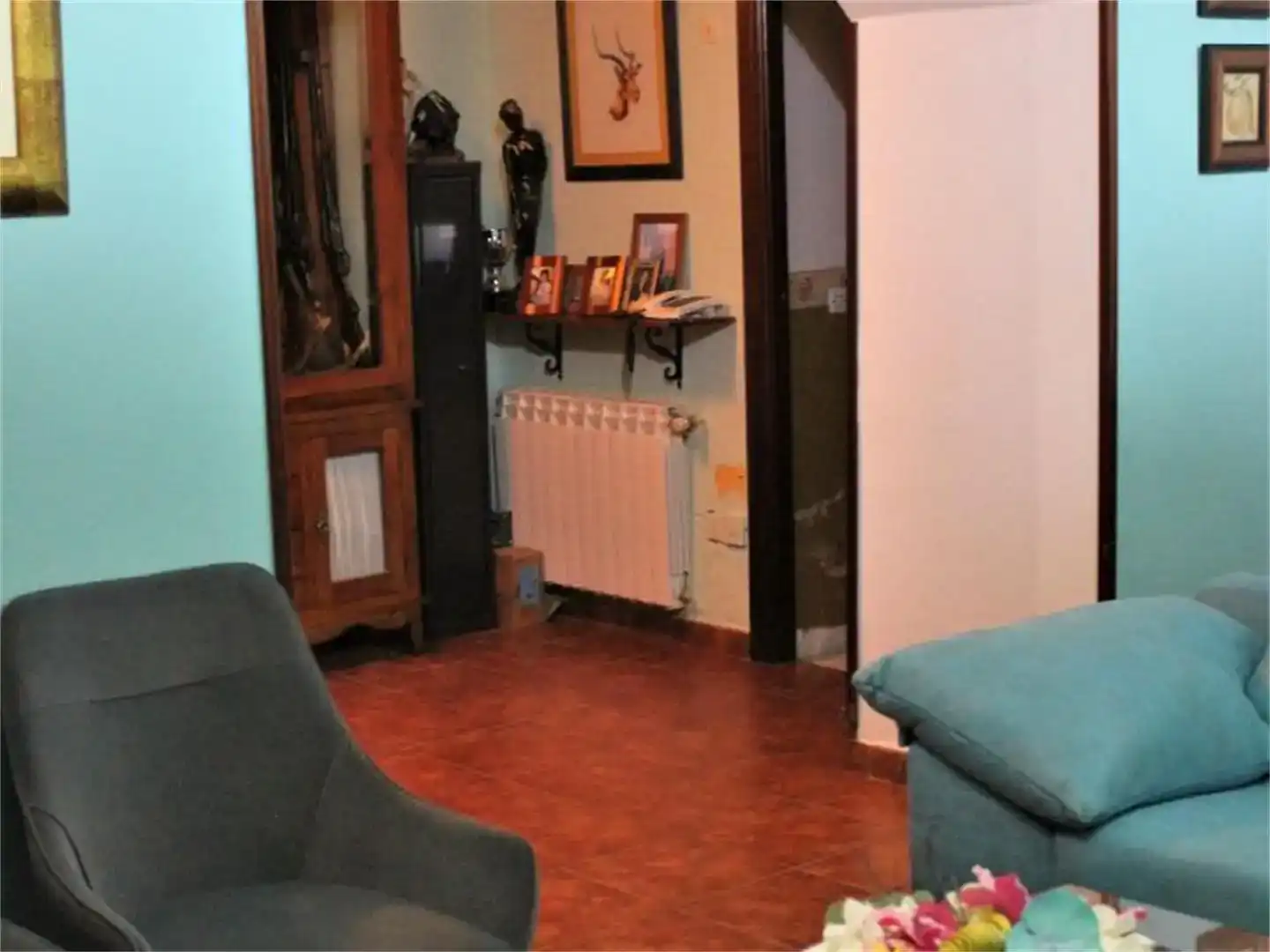 Sala d'estar de Planta baixa en venda en Castellar de Santiago amb Aire condicionat, Traster i Balcó