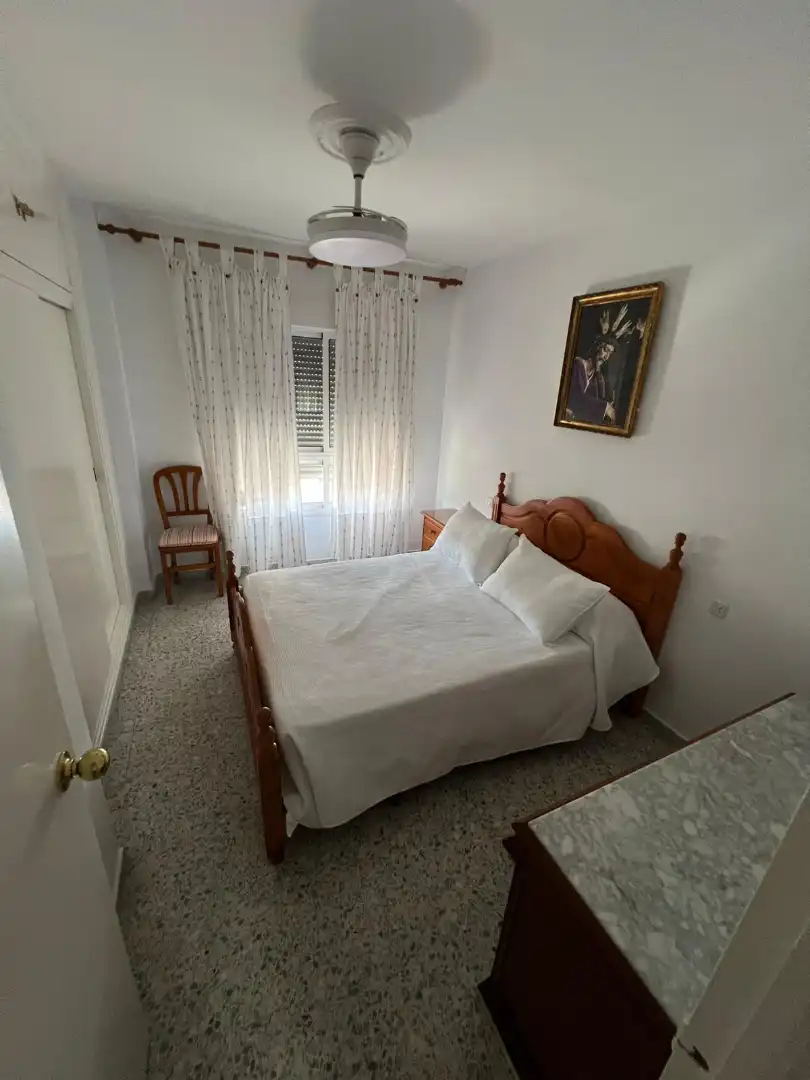 Bedroom of Flat for rent in Chipiona  with Furnished, Washing machine and Microwave