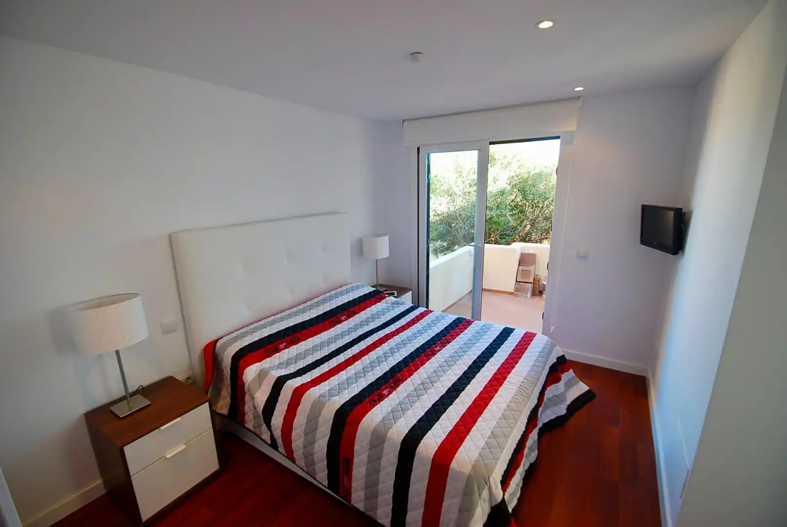 Bedroom of Apartments for rent in Andratx  with Air Conditioner, Heating and Parquet flooring