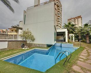 Swimming pool of House or chalet for sale in Roquetas de Mar  with Air Conditioner, Heating and Private garden