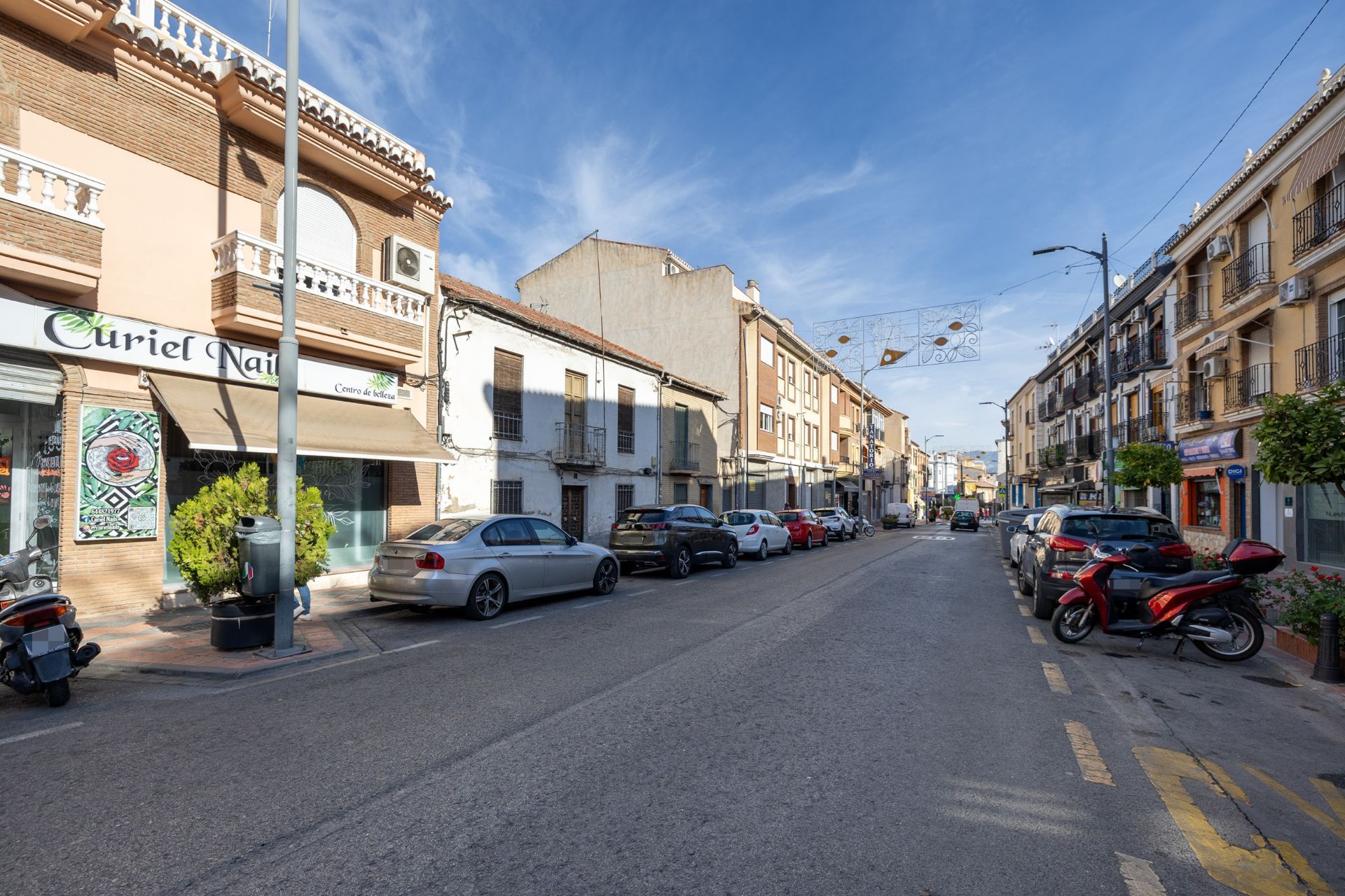 Exterior view of House or chalet for sale in Armilla  with Private garden