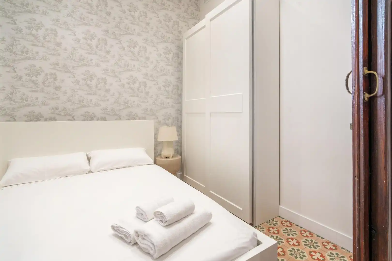 Bedroom of Flat for rent in Poblats Marítims