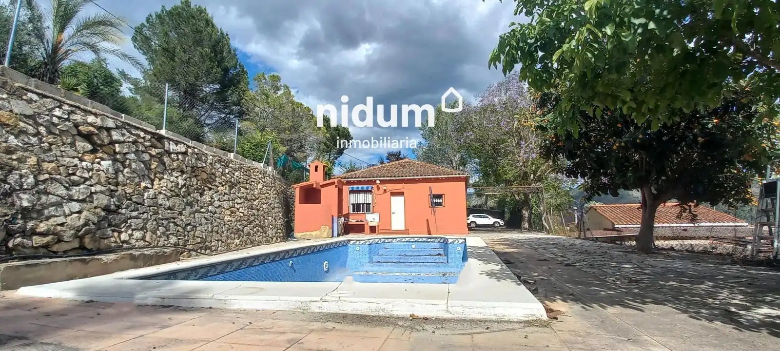 Vista exterior de Casa o xalet en venda en Xàtiva amb Aire condicionat, Traster i Piscina