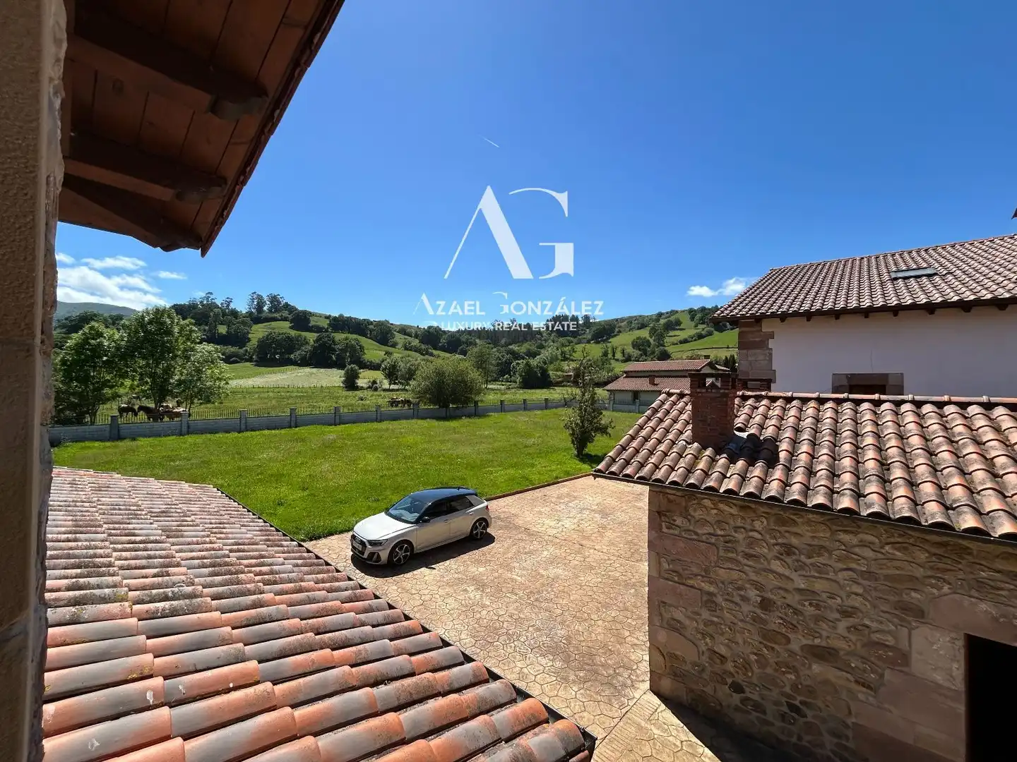 Vista exterior de Casa o chalet en venta en Ruente con Calefacción, Jardín privado y Terraza