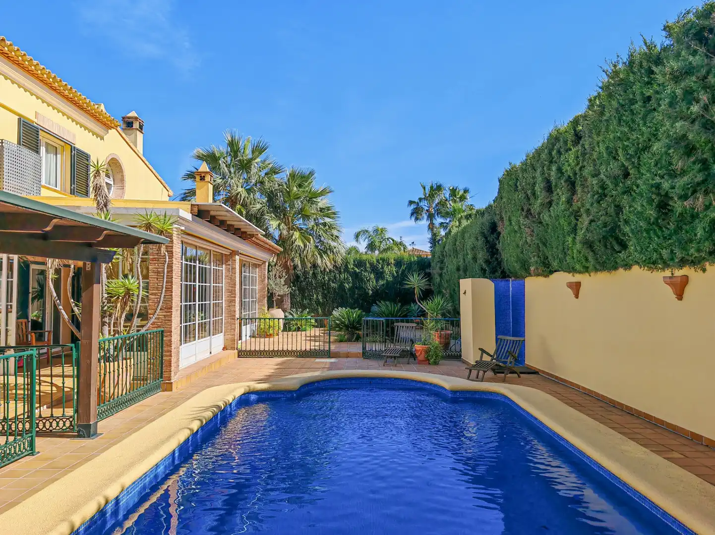 Garden of Houses for sale in Dénia  with Air Conditioner, Heating and Private garden