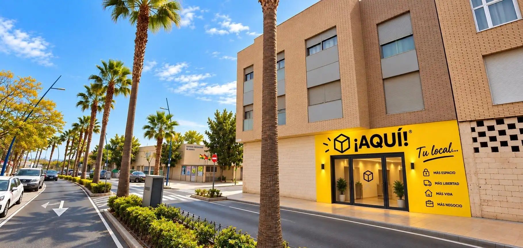 Vista exterior de Local en venda en Almería