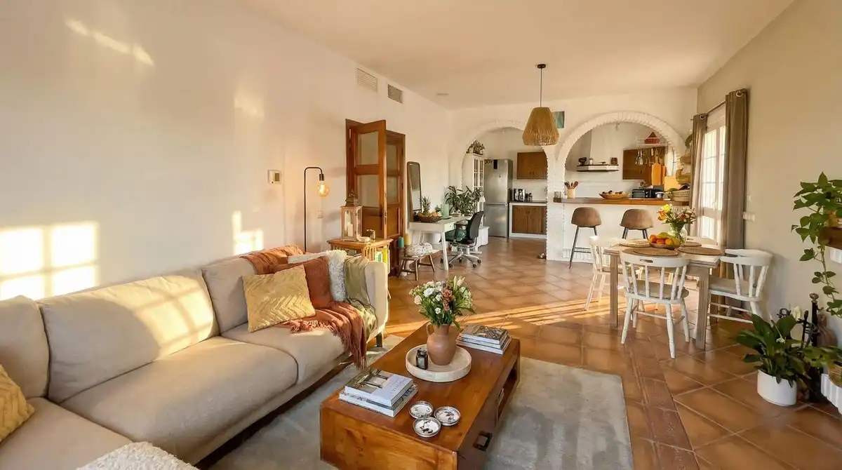 Sala de estar de Casa o chalet en venta en Colmenar con Terraza, Trastero y Piscina