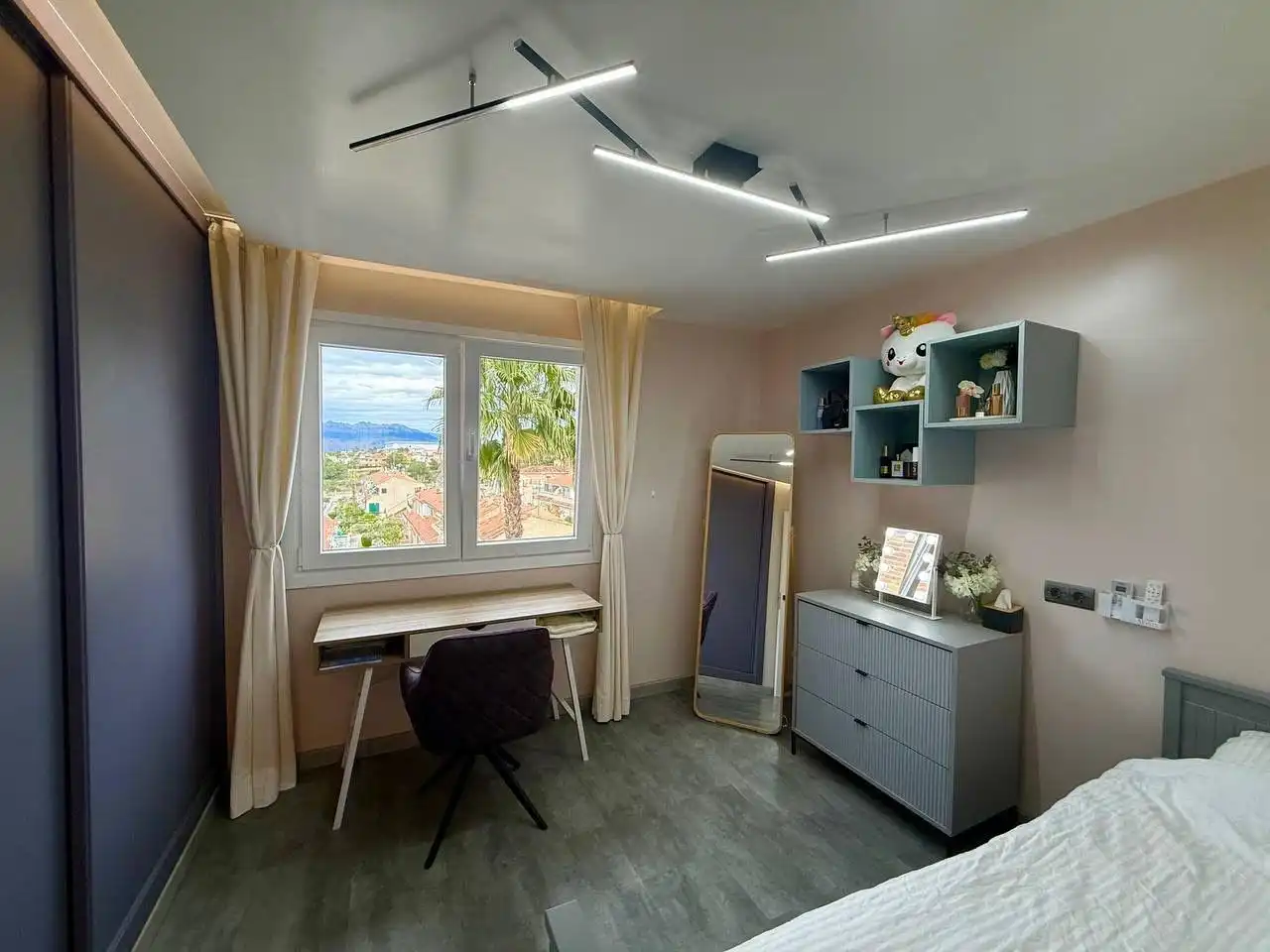 Schlafzimmer von Maisonette zum Verkauf in Benidorm mit Privatgarten, Terrasse und Möbliert