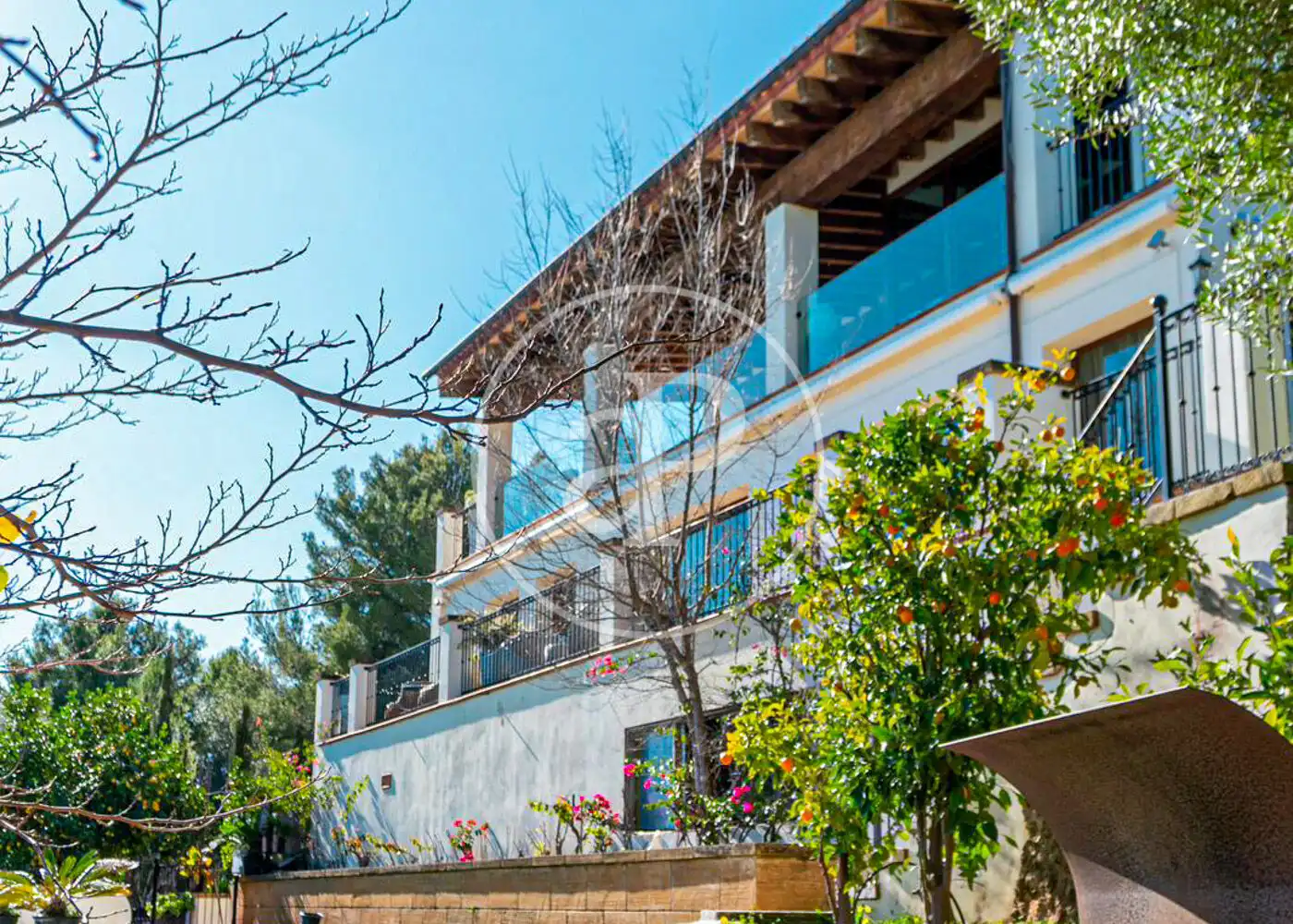 Vista exterior de Casa o chalet de alquiler en Esporles con Aire acondicionado, Calefacción y Jardín privado