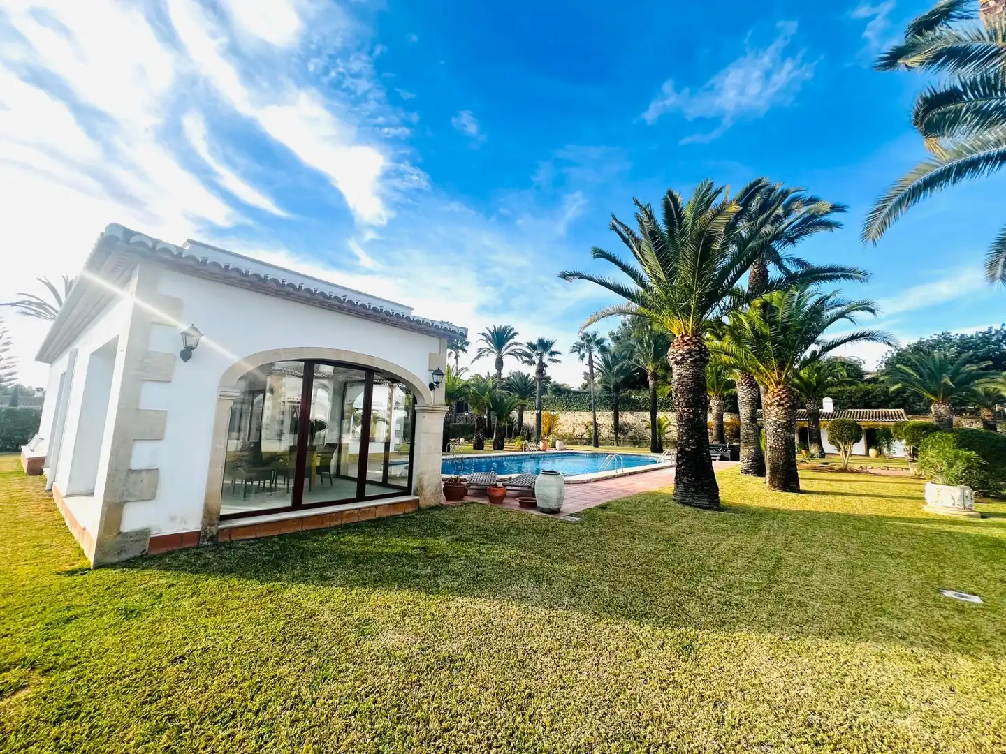 Exterior view of Houses for sale in Jávea / Xàbia  with Private garden, Terrace and Swimming Pool