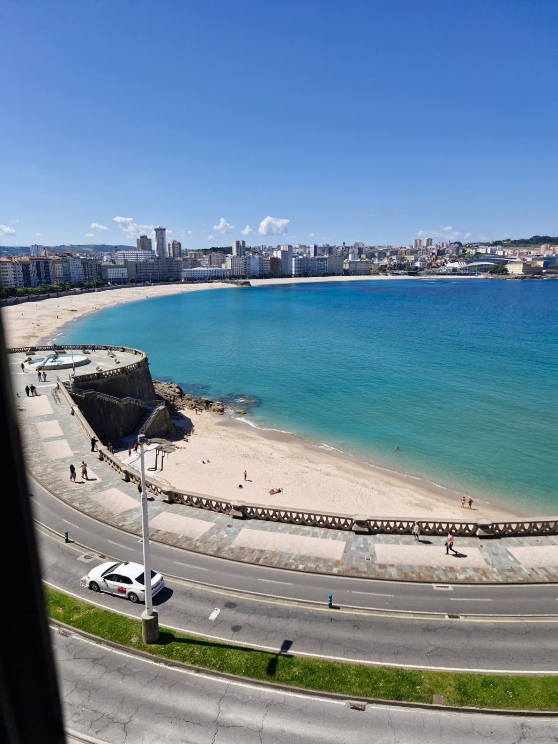 Exterior view of Apartment to rent in A Coruña Capital   with Heating, Parquet flooring and Storage room