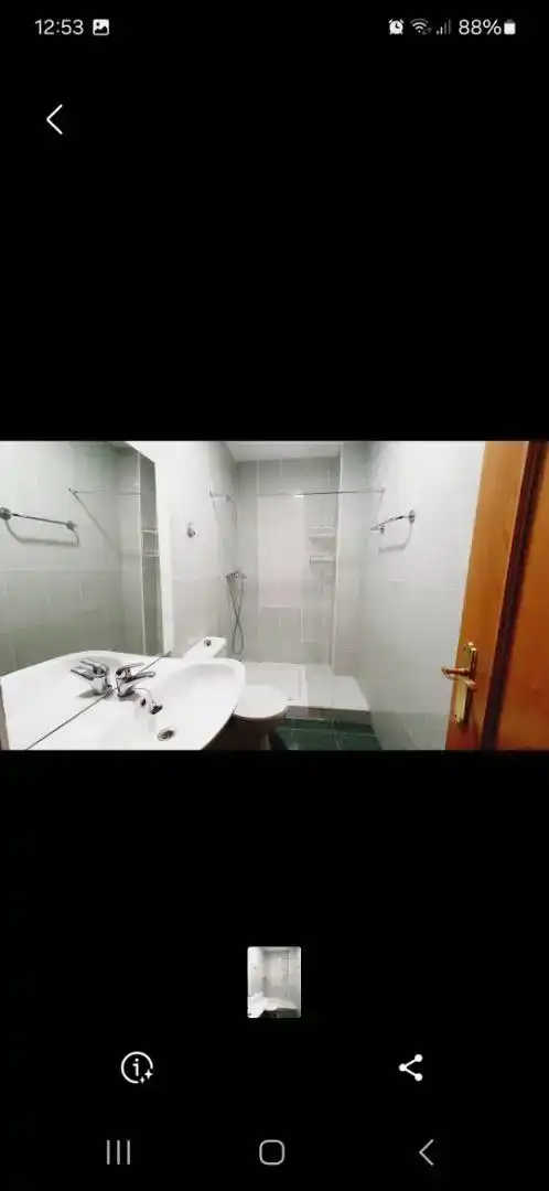 Baño de Casa adosada en venta en Morentin con Jardín privado, Parquet y Amueblado