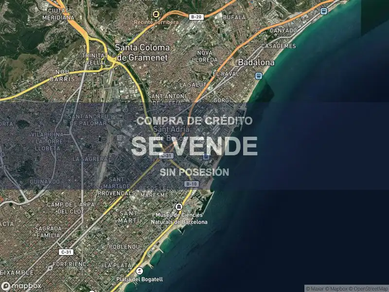 Exterior view of Residential for sale in Badalona