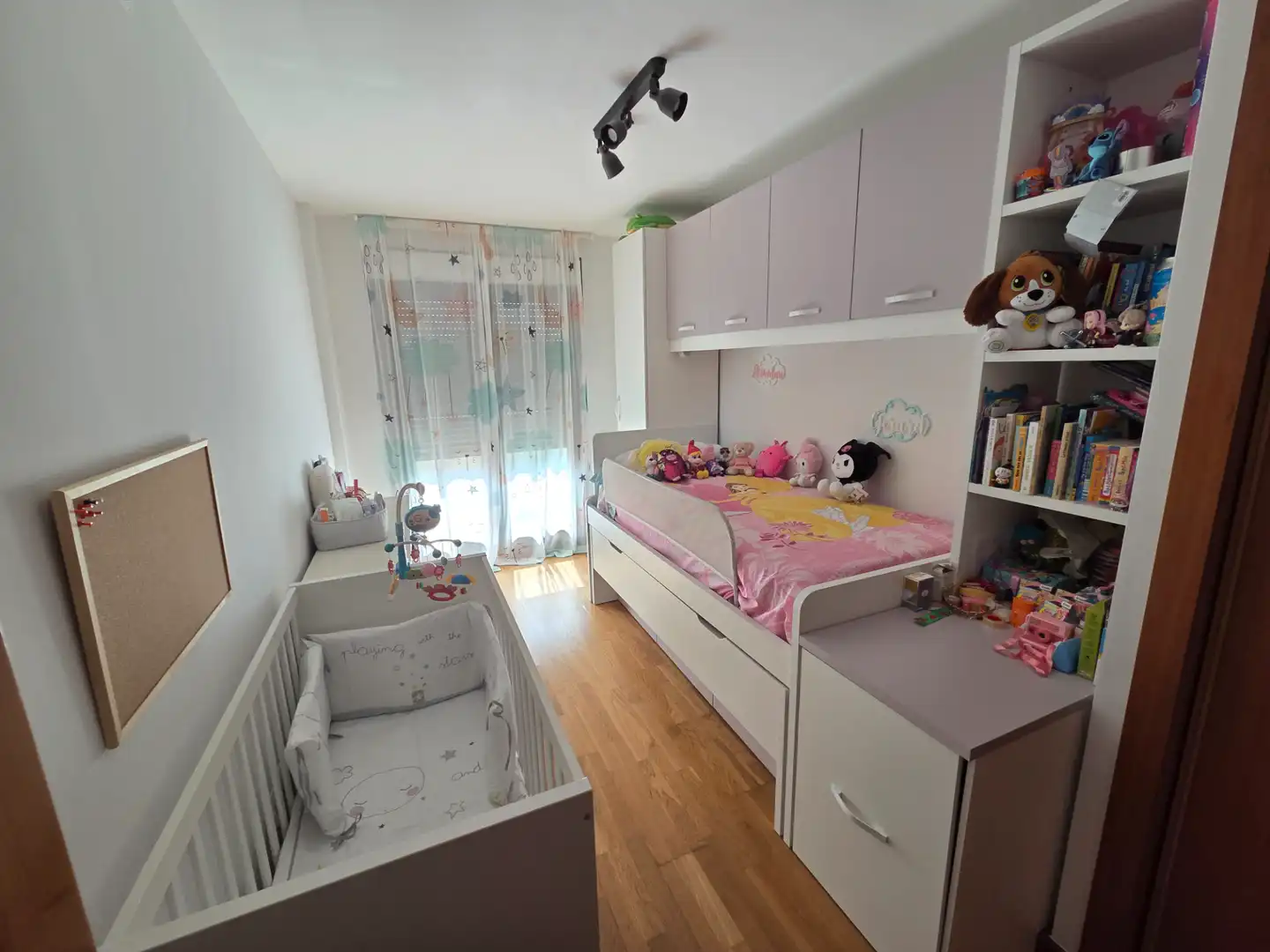 Schlafzimmer von Wohnung zum Verkauf in Vilafranca del Penedès mit Klimaanlage, Heizung und Parkett