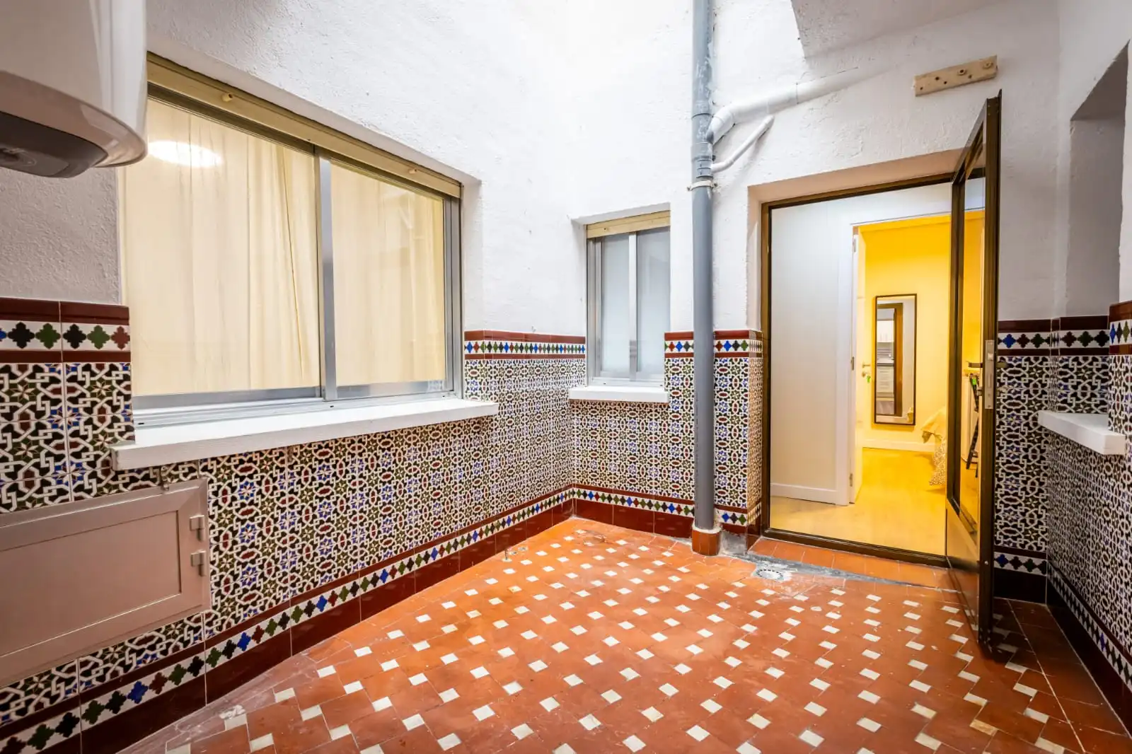 Balcony of Flat for share in Parla  with Heating, Furnished and Oven