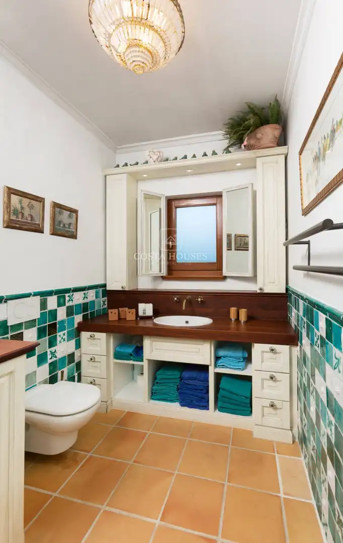 Bany de Casa o xalet en venda en Benitachell / El Poble Nou de Benitatxell amb Aire condicionat, Jardí privat i Terrassa