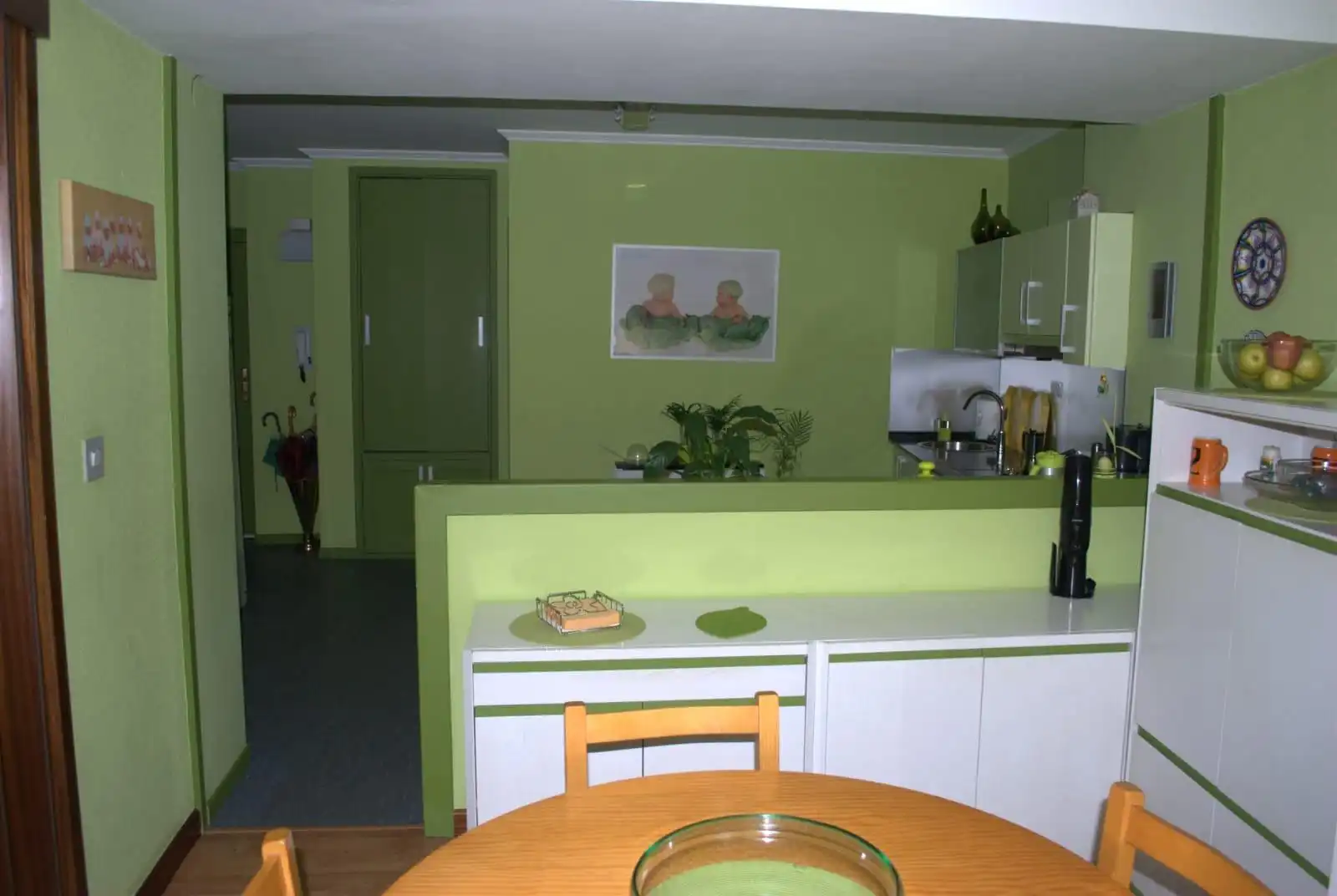 Küche von Wohnung zum Verkauf in Ponferrada mit Heizung, Terrasse und Abstellraum