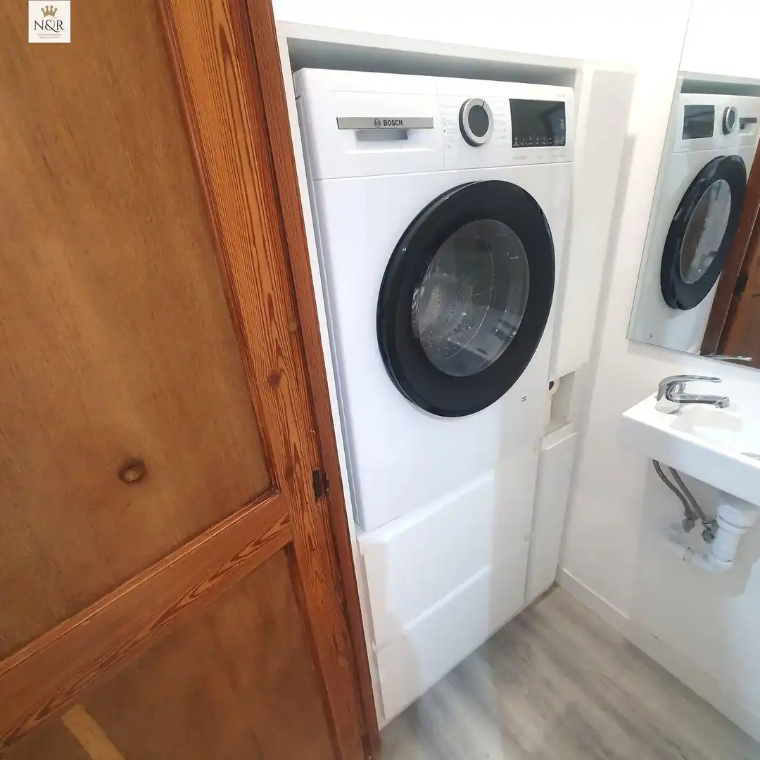 Schlafzimmer von Wohnung zum Verkauf in  Palma de Mallorca mit Klimaanlage und Balkon