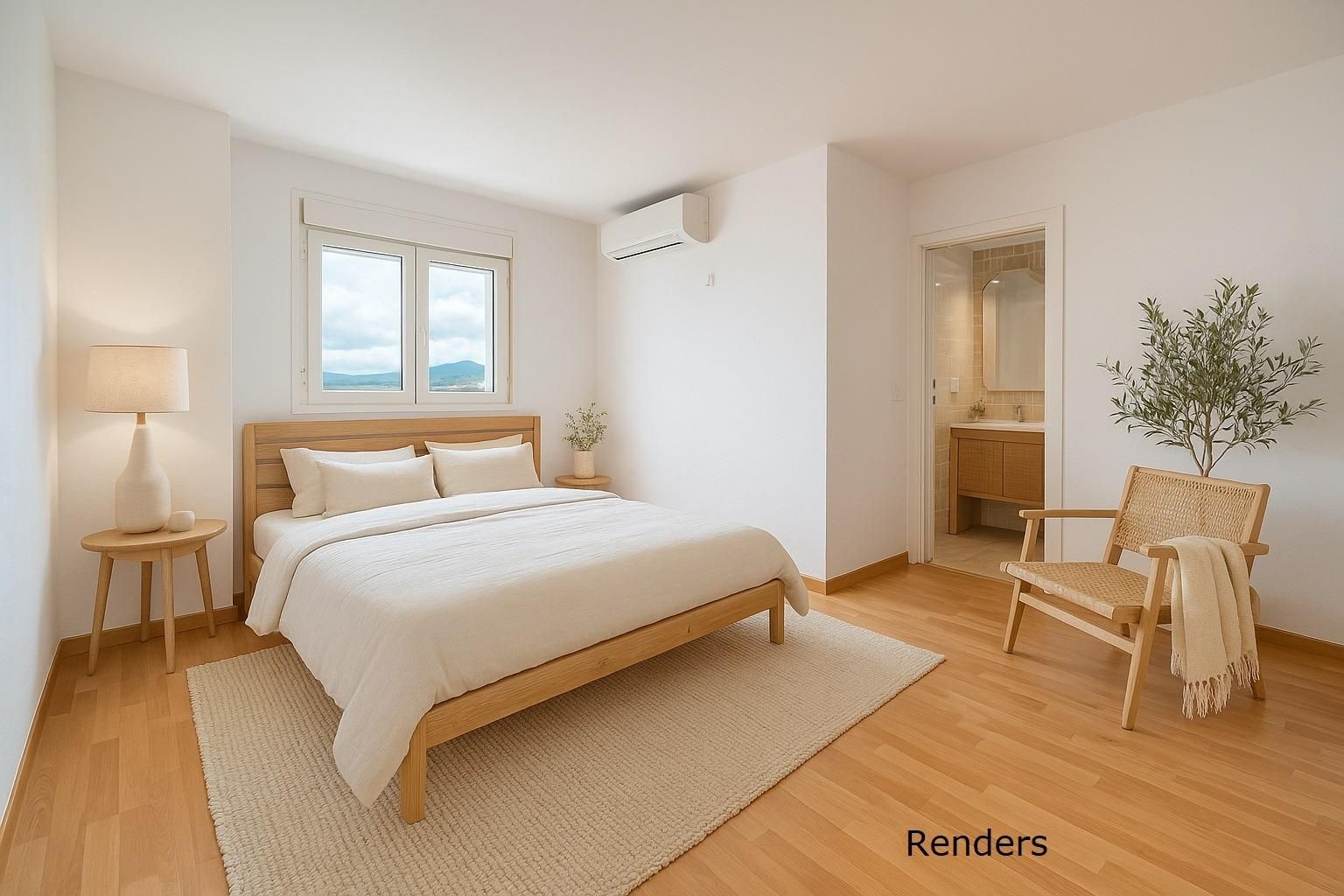 Dormitori de Pis en venda en  Palma de Mallorca amb Aire condicionat i Balcó