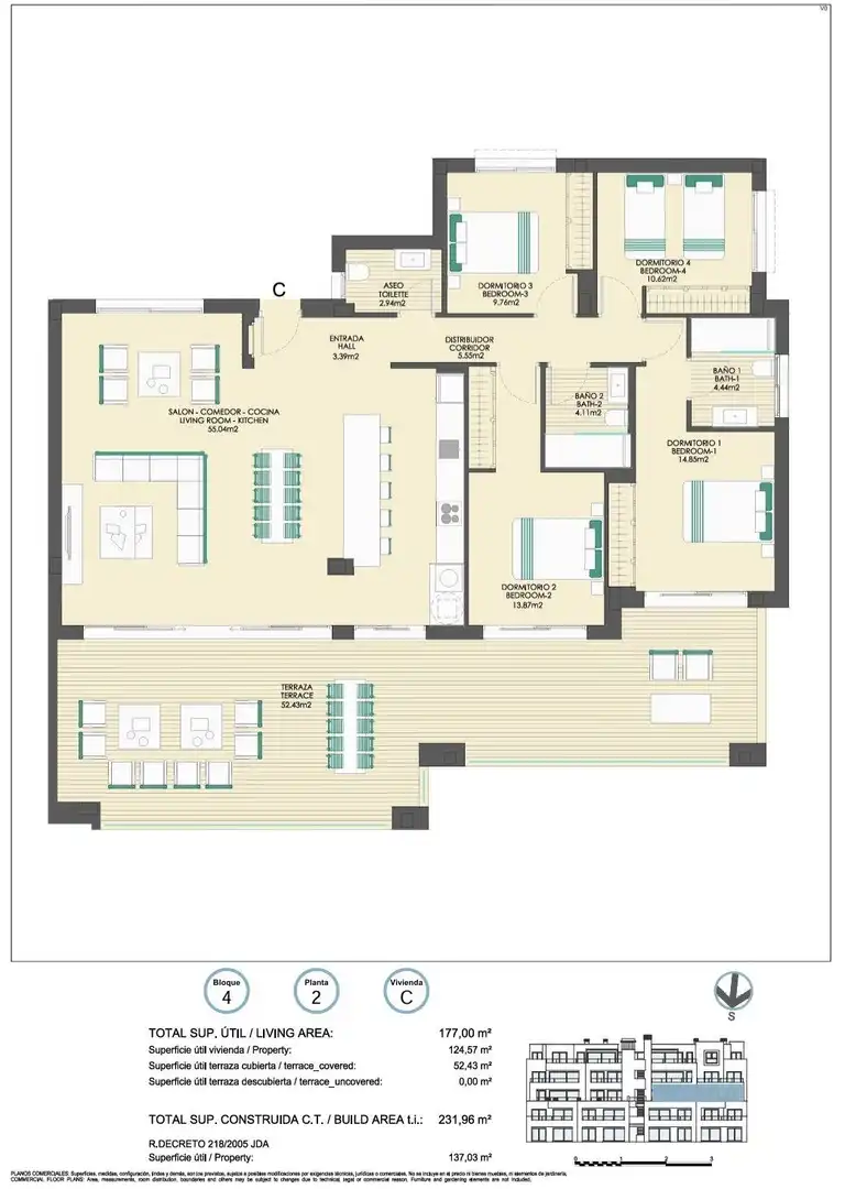 Apartament amb terrassa en venda a Calle Concepción Arenal, imagen 29