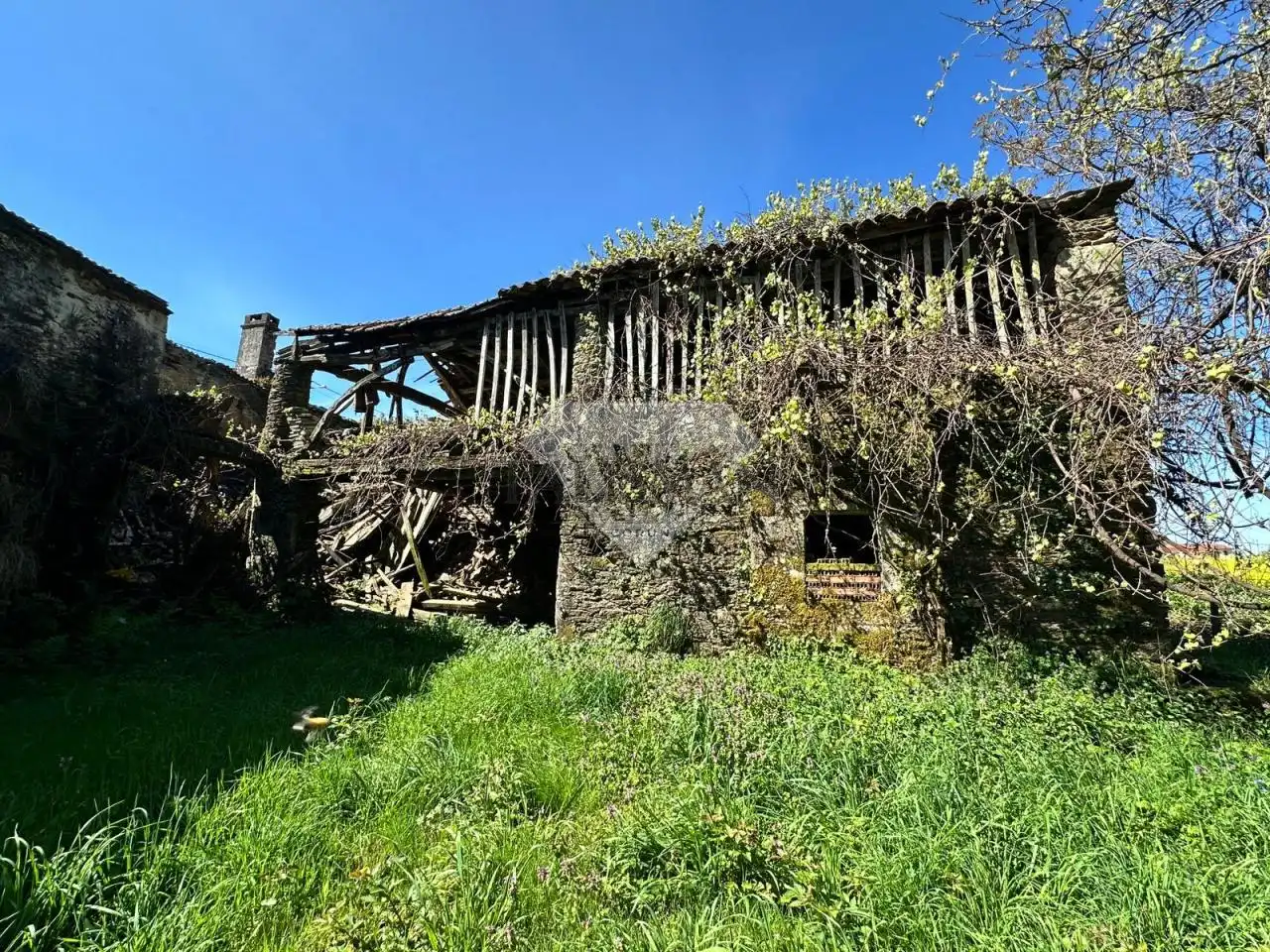 Vista exterior de Casa o chalet en venta en A Estrada  con Jardín privado