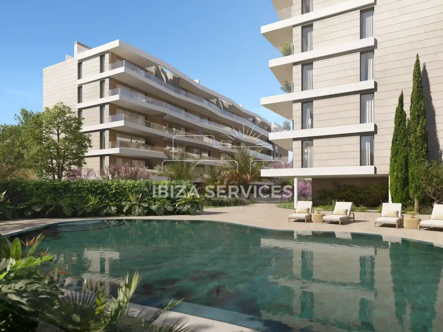 Appartamento con piscina in vendita a Marina Botafoc - Platja de Talamanca, imagen 2