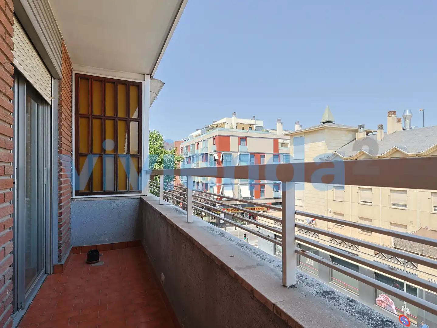 Balcony of Flat for sale in Madrid  with Heating, Terrace and Storage room