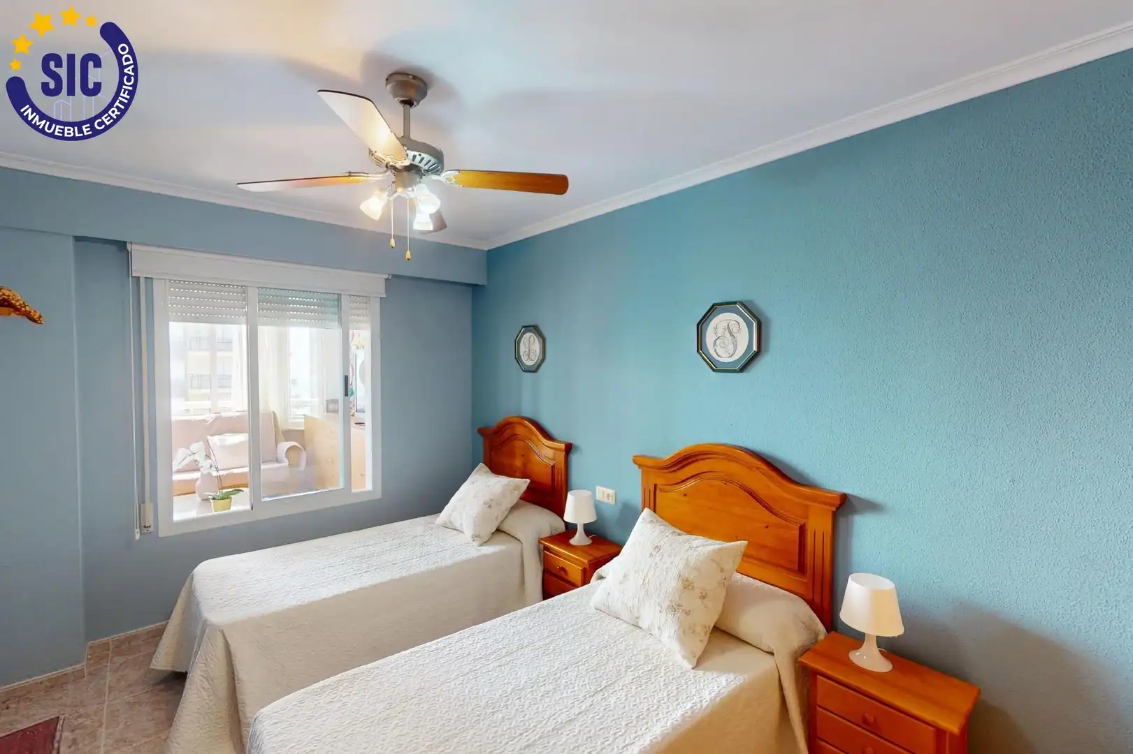 Habitación de Apartamento en venta en Benicasim / Benicàssim con Jardín privado, Terraza y Trastero
