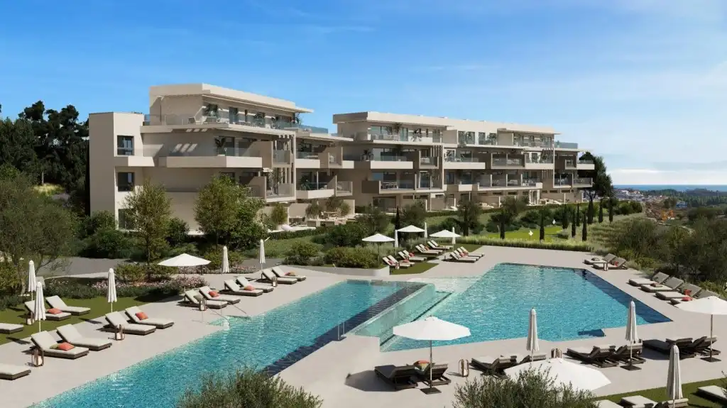 Apartamento con piscina en venta en Mijas pueblo
