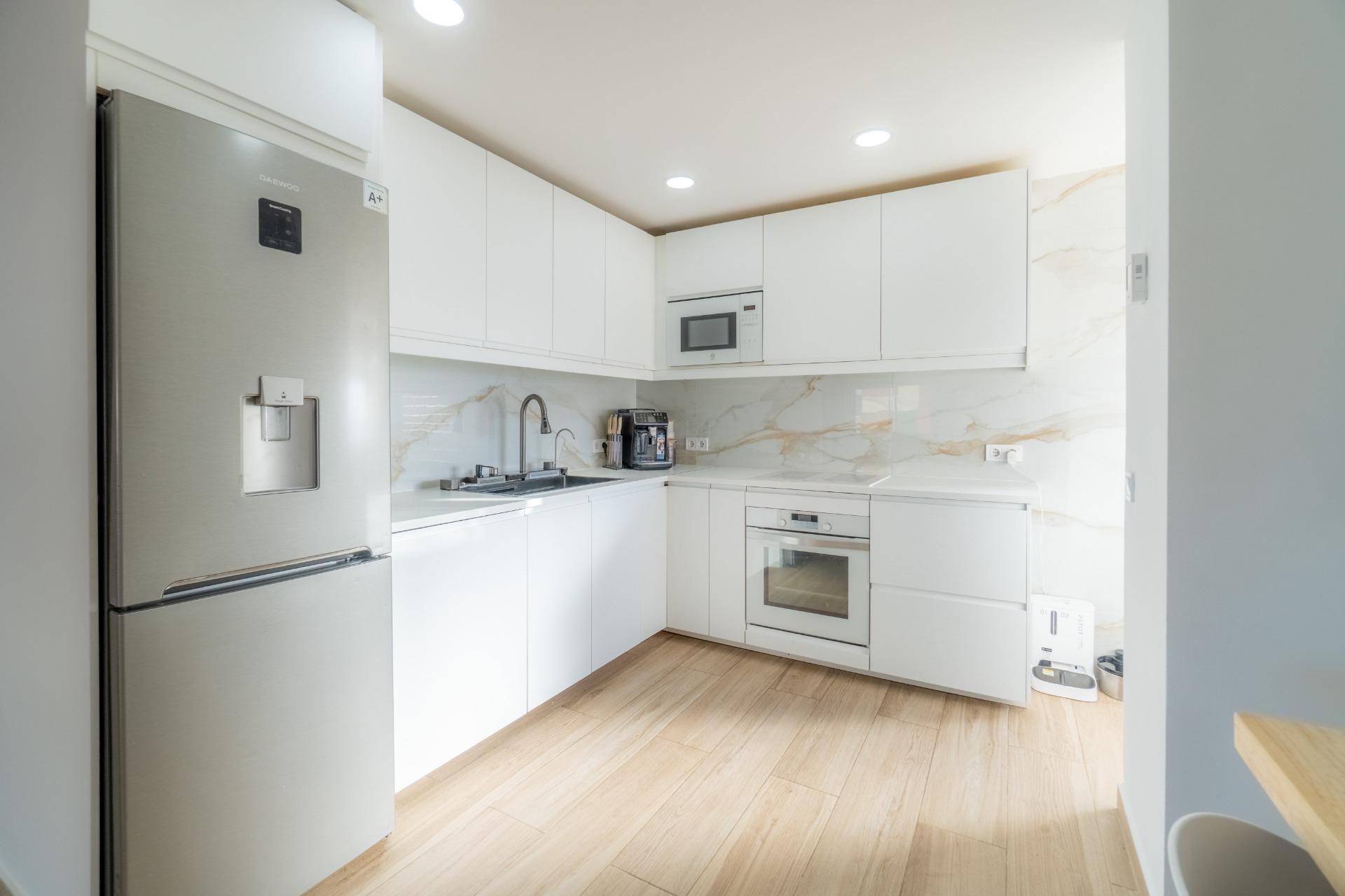 Cuina de Apartament en venda en  Palma de Mallorca amb Terrassa i Balcó