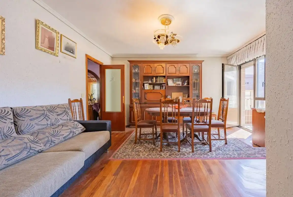 Dining room of Flat for sale in Bilbao   with Heating and Balcony