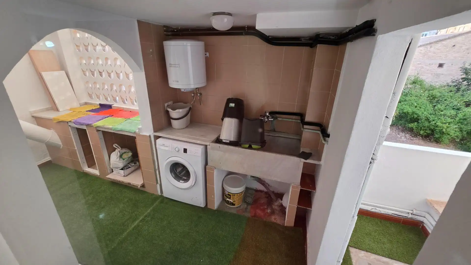 Küche von Einfamilien-Reihenhaus zum Verkauf in Ontinyent mit Terrasse und Balkon