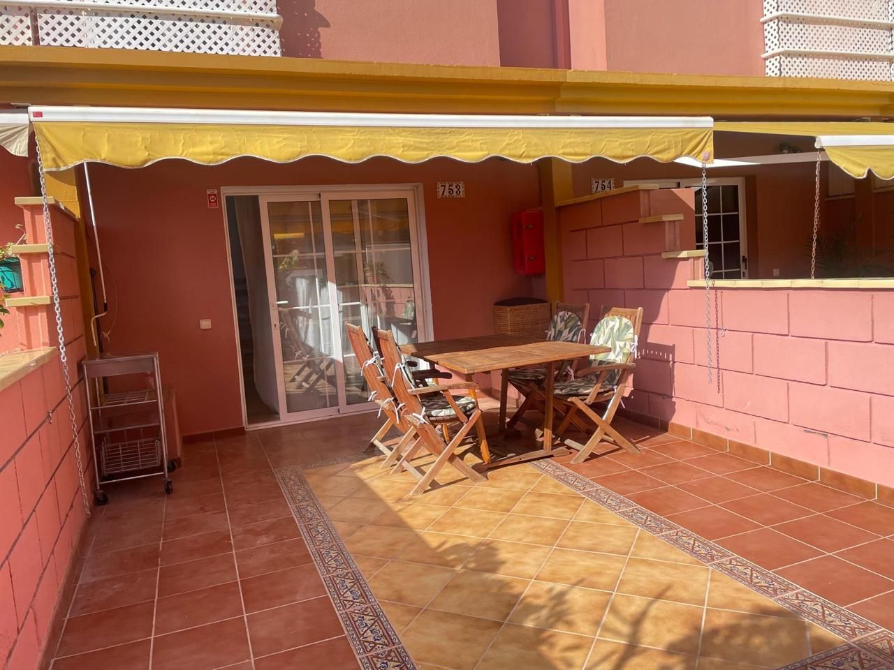 Terrace of Duplex for rent in San Bartolomé de Tirajana  with Air Conditioner, Terrace and Furnished